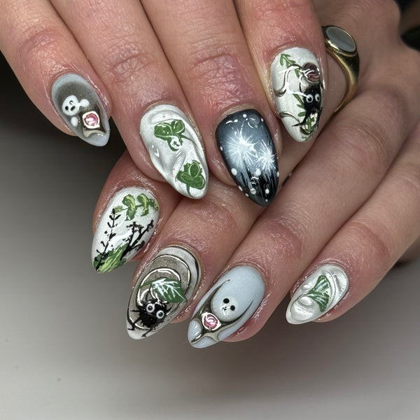 Multi-Medium Nail Art