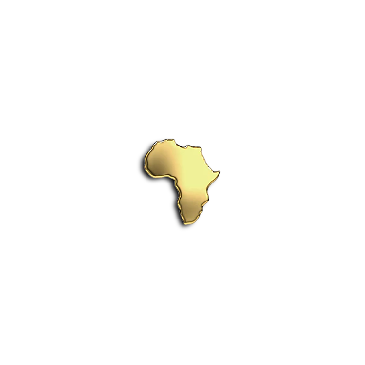 Africa 18k Gold Gem